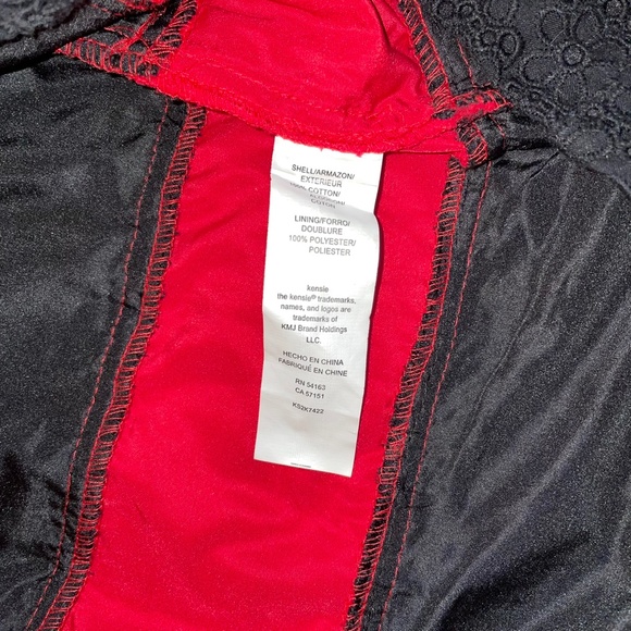 Kensie Dress Large red & black - Picture 9 of 9